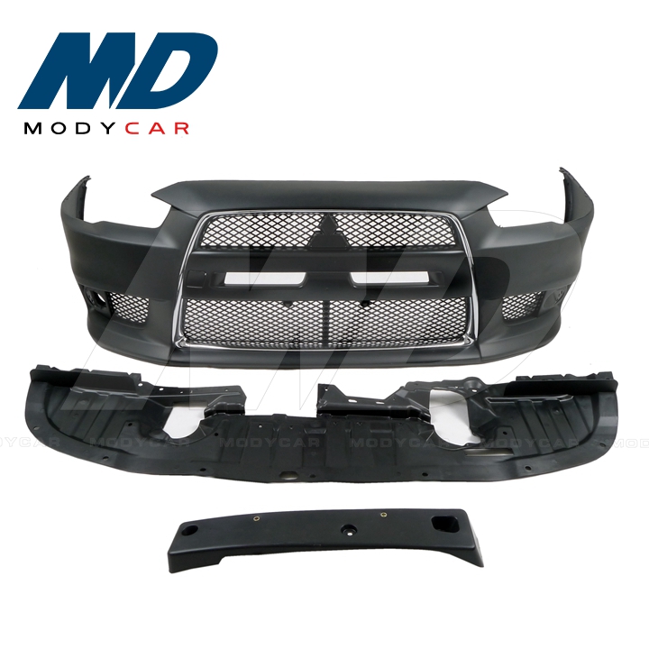 Губа переднего бампера Evo 10 Style Pp для Mitsubishi Lancer Ex 2008-2012