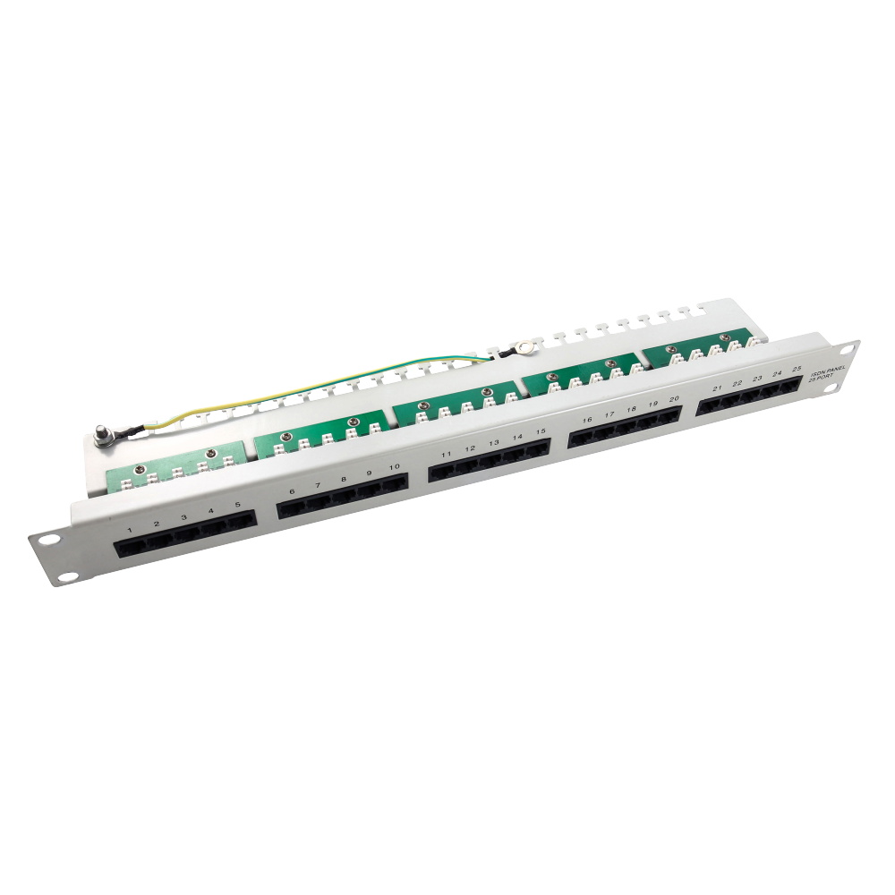 VT-P5325-Competitive цена 8P4C 25 порт крона cat3 rj11 utp Голосовая телефонная коммутационная панель