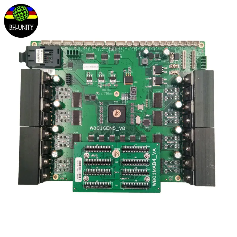 uv digital printer parts tx800 print head board/carriage board with 4 heads for ep son dx8 printhead bh unity