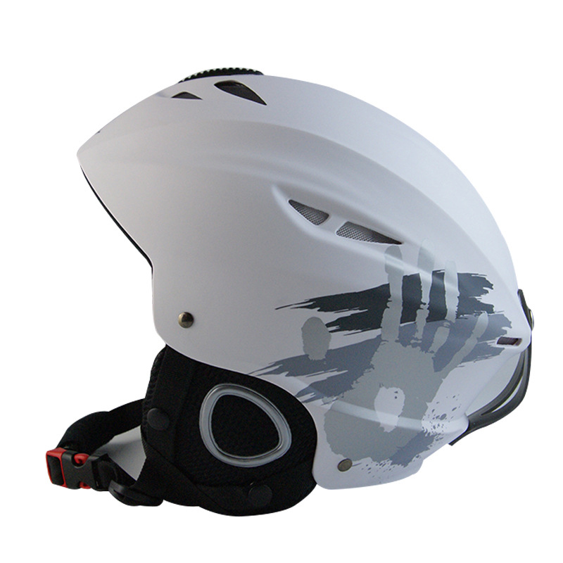 Manufacturers wholesale custom LOGO ABS ski helmet single and double snowboard helmet for men and women
