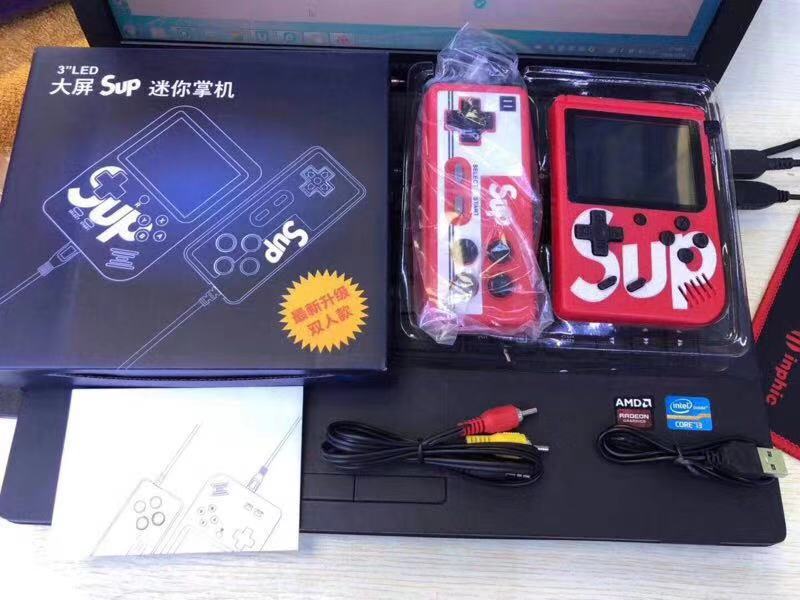 Sup игровая коробка ретро классический мини игры двух игроков машина SUP портативная игровая консоль 400 в 1