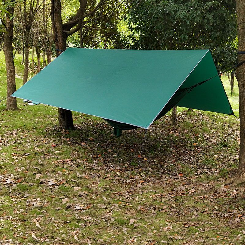 Rain Fly for Hammock LightWeight Diamond-Ripstop Polyester 2000 PU Backpacking Rainfly Tent Tarp