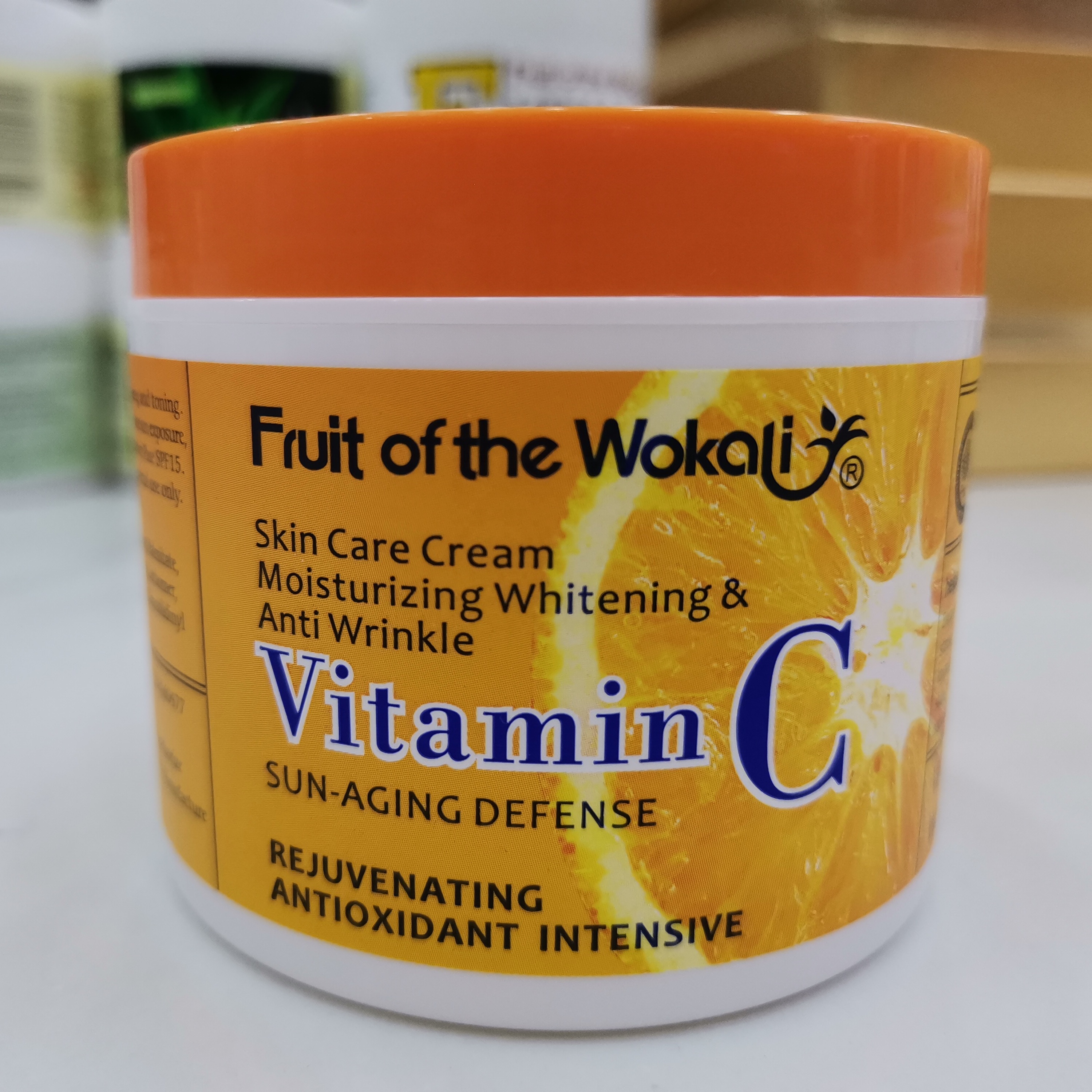 Best Seller Wokali Pure Natural 115G Vitamin C Sun-aging Defense Skin Care Cream-Moisturizing, Whitening & Anti-Wrinkles