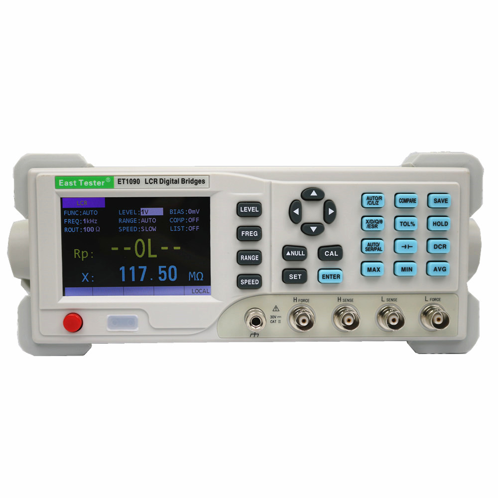 ET1091C Настольный laboratorial Высокоточный USB lcr метр 100 кГц