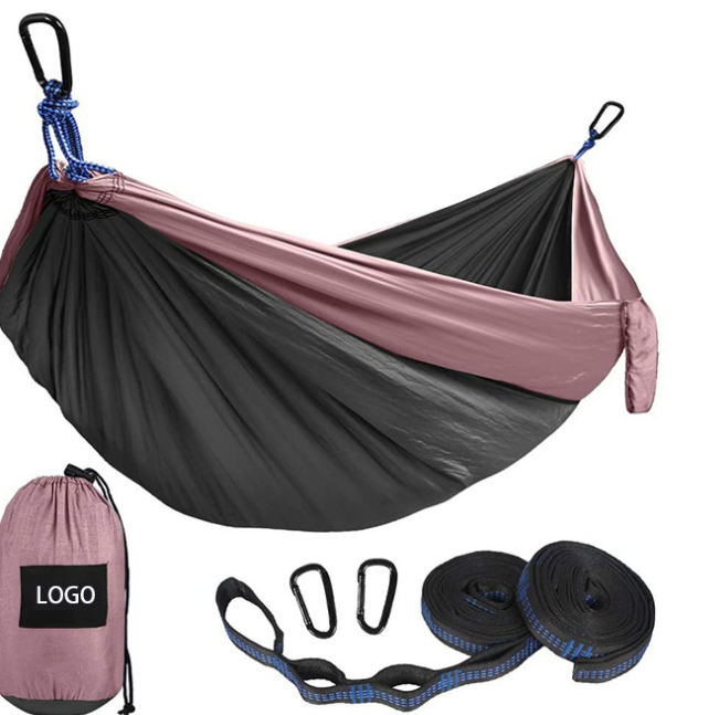 Low Price Travel Single & Double parachute Hammocks Outdoors Backpacking Survival camping hammock