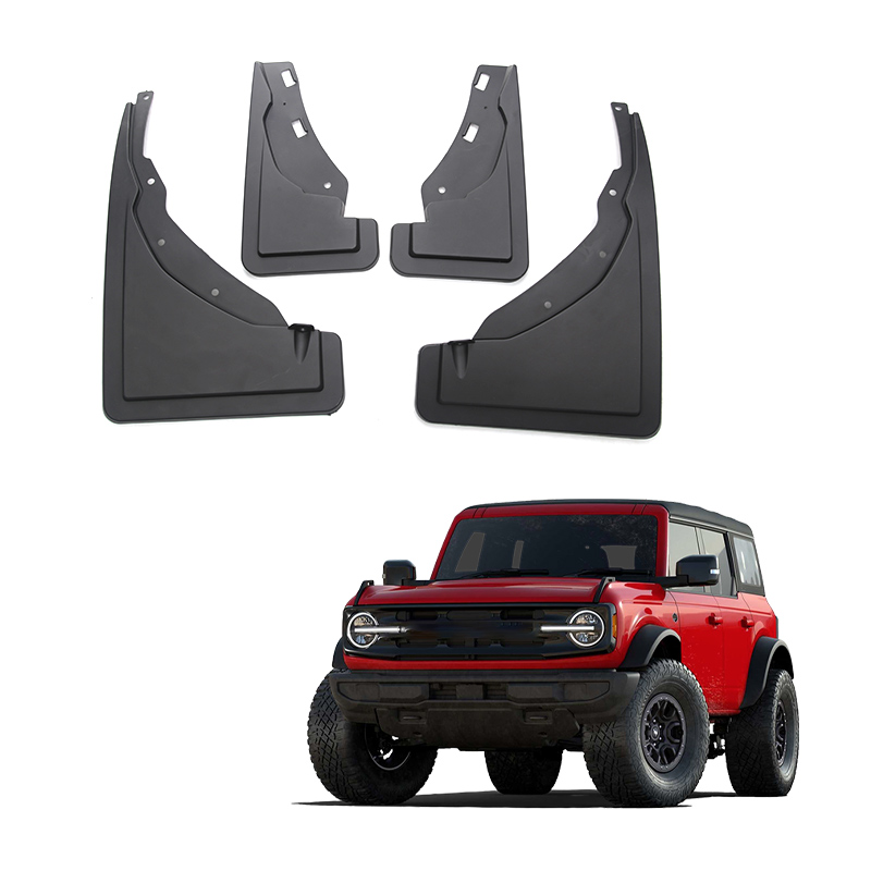 Car extior accessories body parts Splash Guards Fender Flares mudguard Mud flaps for Ford Bronco Sport 2021