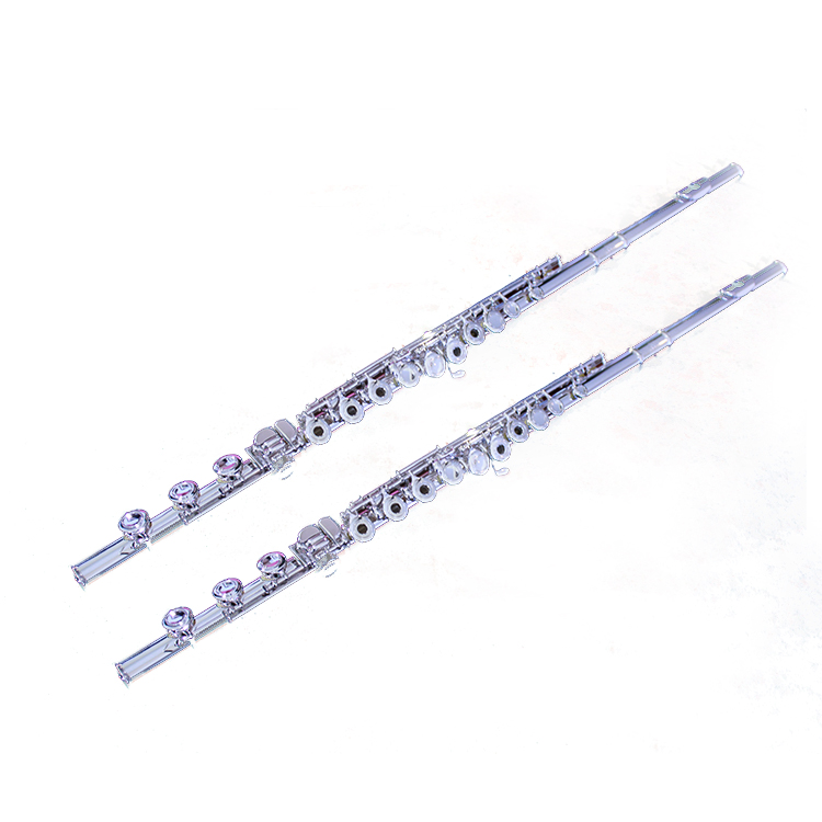 Hot Selling Nickel Silver Professional Concert Musical Instrument B Tone Flute