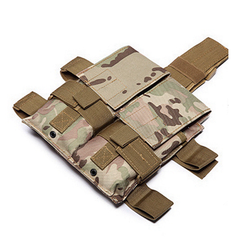 Тактическая Сумка Molle с прямыми штанинами, двойная сумка для магазина, для набедренной сумки 9 мм, Охотничья сумка