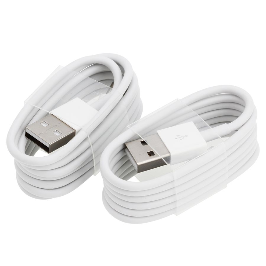 Горячая распродажа! tideseer белый 1 м OD 3,0 мм USB зарядными кабелями полный 5W 5V 1A ТПЭ 8-контактный освещения USB кабель для iPhone