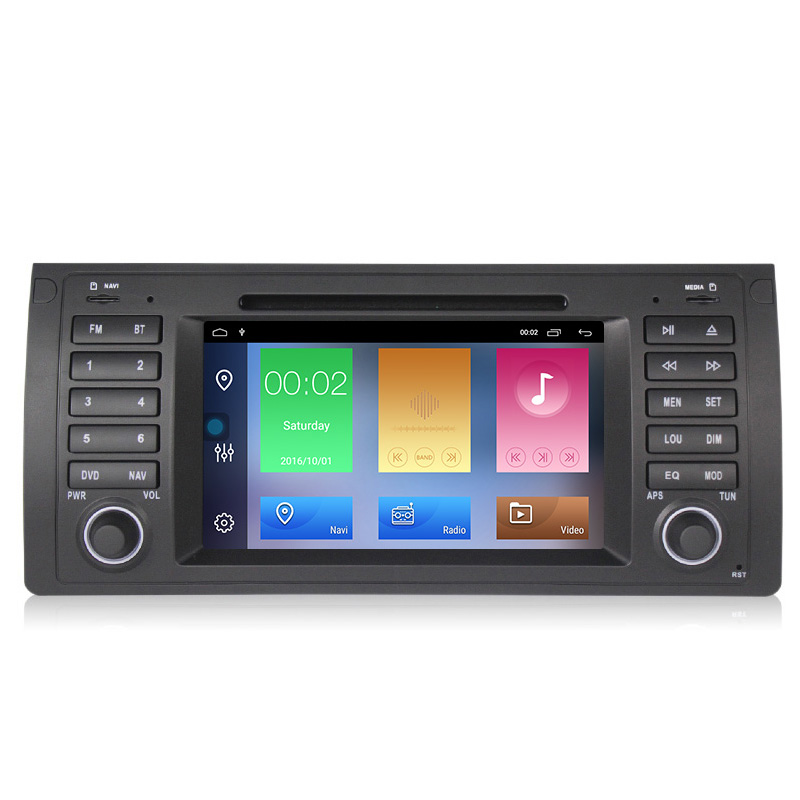 MEKEDE 7 "Android 10 четырехъядерный автомобильный радиоприемник для BMW E39 X5 E53 M3 аудио медиа с Wi-Fi GPS навигация автомобильный DVD плеер мультимедиа