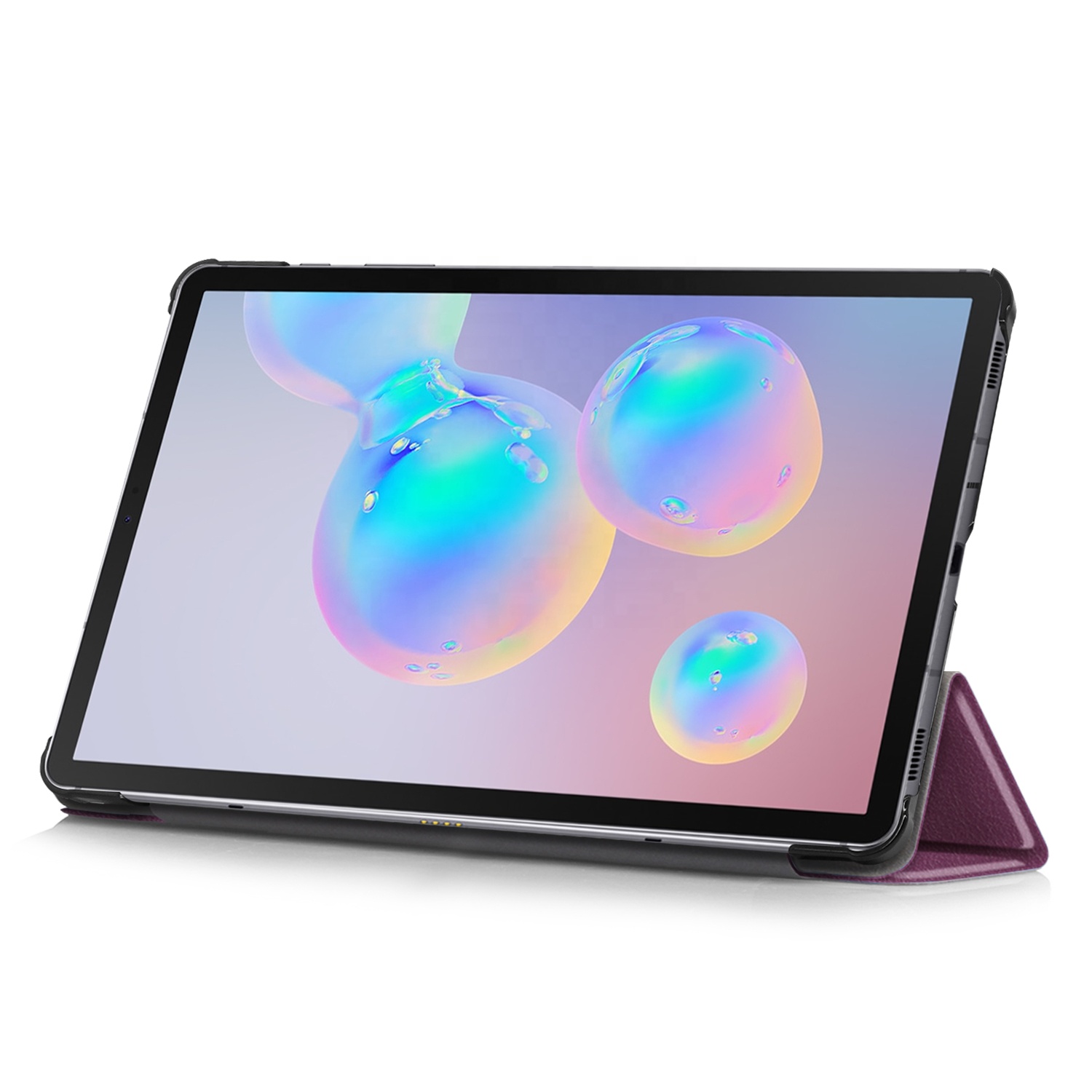 Сложенные втрое чехол для Samsung Galaxy Tab S6 Lite чехол 10,4 дюймов с держателем ручки
