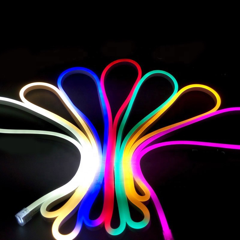 Outdoor 8x16mm double side emitting 220V/110V flex LED neon strip rope light