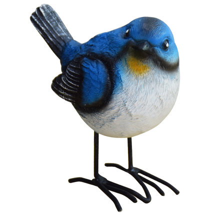Outdoor creative garden ornaments simulation sound bird resin crafts balcony courtyard decorations
