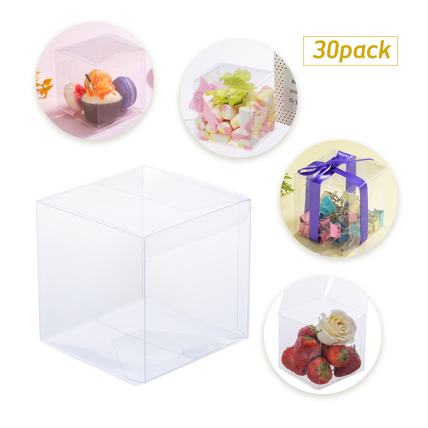Box Transparent Recyclable Plastic PET PP Wholesale Professional Customized Printing Material PVC Gift & Craft CMYK Printing