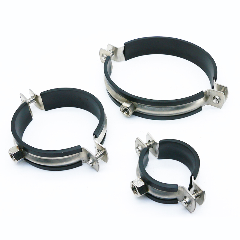 Screw Rods Hanging Clamps Metal Plastic Pipe Metal Clamps Pvc Fixing Clamps
