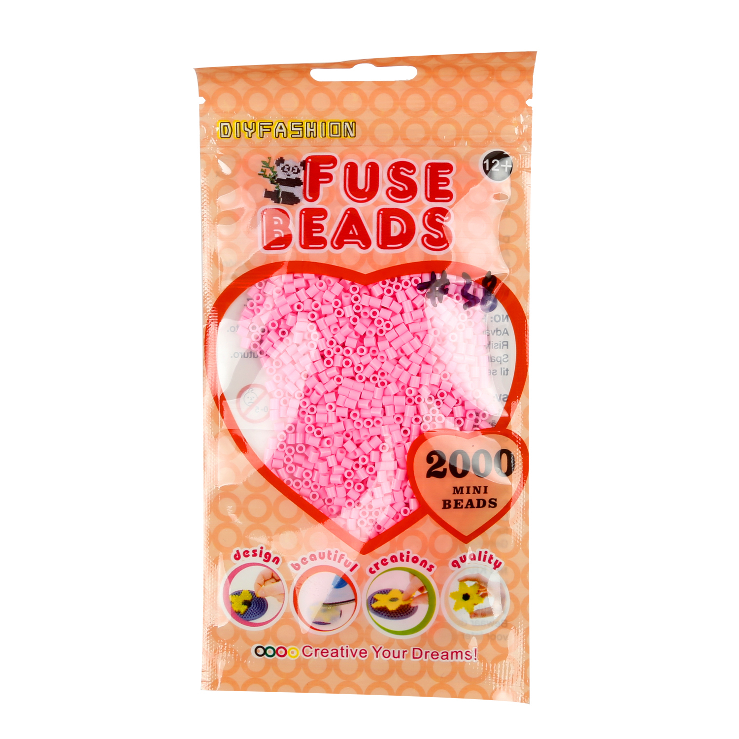 Hot selling product 5mm fuse beads perler beads educational toys bulk mixed beads color acceptance custom