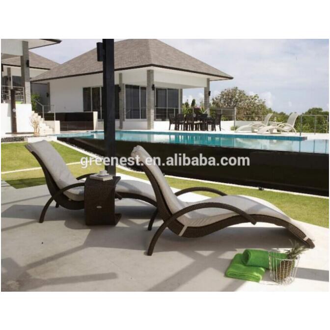 outdoor patio garden sets rattan chaise lounge chair furniture