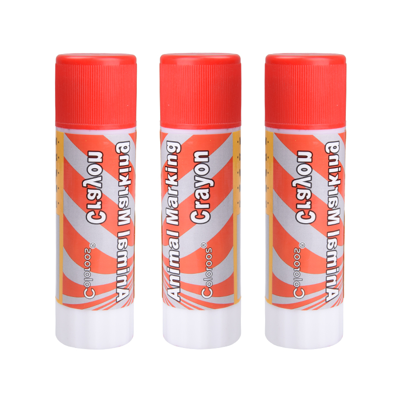 Hot-selling bold waterproof crayons for marking stick pigs, cows and sheep