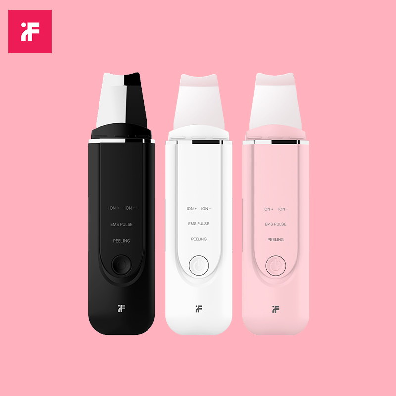 Xiaomi InFace ультразвуковой ионный акне очищающий массажный аппарат для очистки кожи лица пилинг Лопата для лица, очистяющий Массажер для удаления угрей