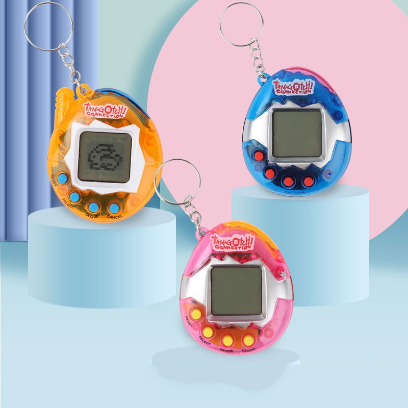 Тамагочи электронный брелок игрушка 90S Ностальгический 168 Домашние животные в One виртуальный Cyber в рождественском стиле фоновая декорация игрушки электронный питомец для детской