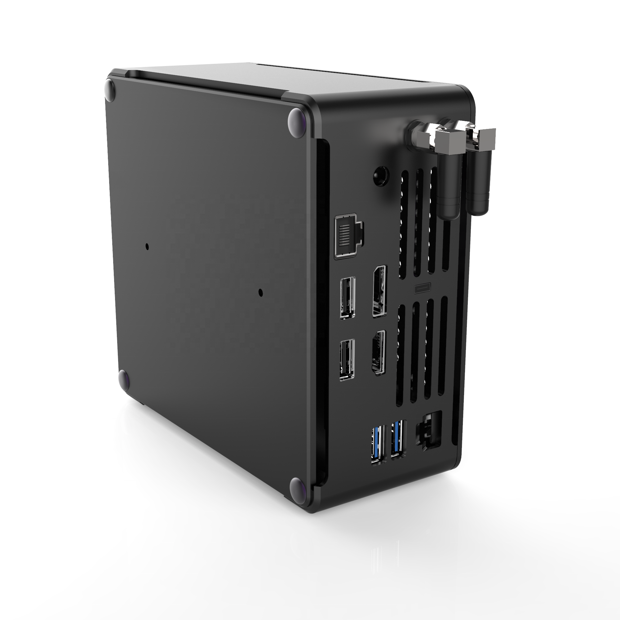 Игровой ПК с двумя процессорами Intel LAN Coffee Lake i9 i7 i5, игровой мини-ПК ITX, Серверная рабочая станция, настольный компьютер 4K, портативный NUC Barebone