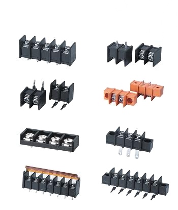 Клеммная колодка PCB, угловой контакт, черная Клеммная колодка PCB
