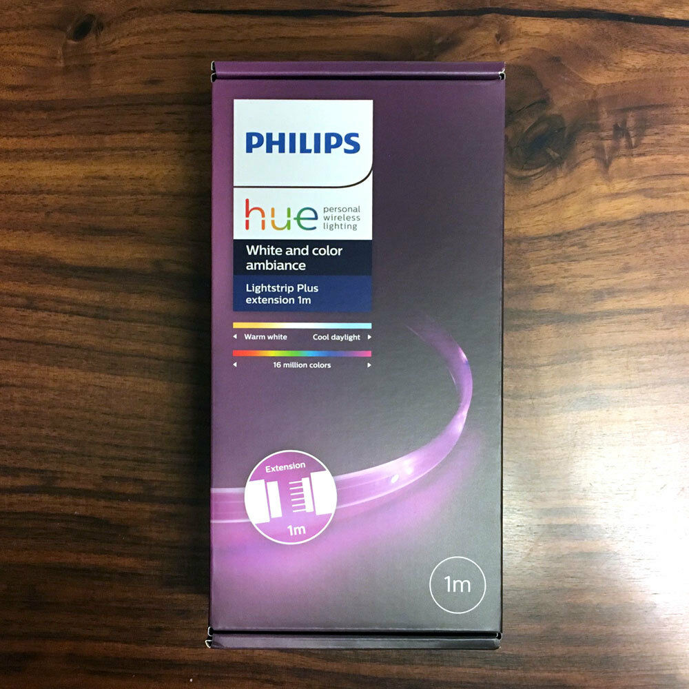 PHILIPS оттенок белого цвета и цвет атмосферу LightStrip плюс Апрель Ext 1 м 40 дюймов Smart LED