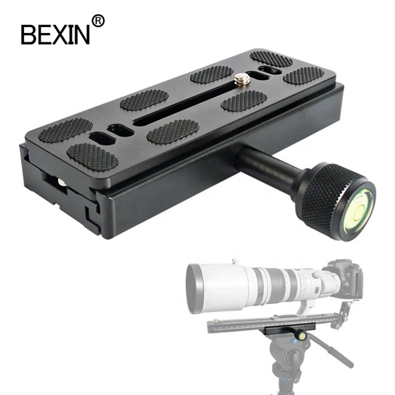 BEXIN factory wholesale professional camera clamp telephoto quick release plate holder quick release clamp for dslr camera