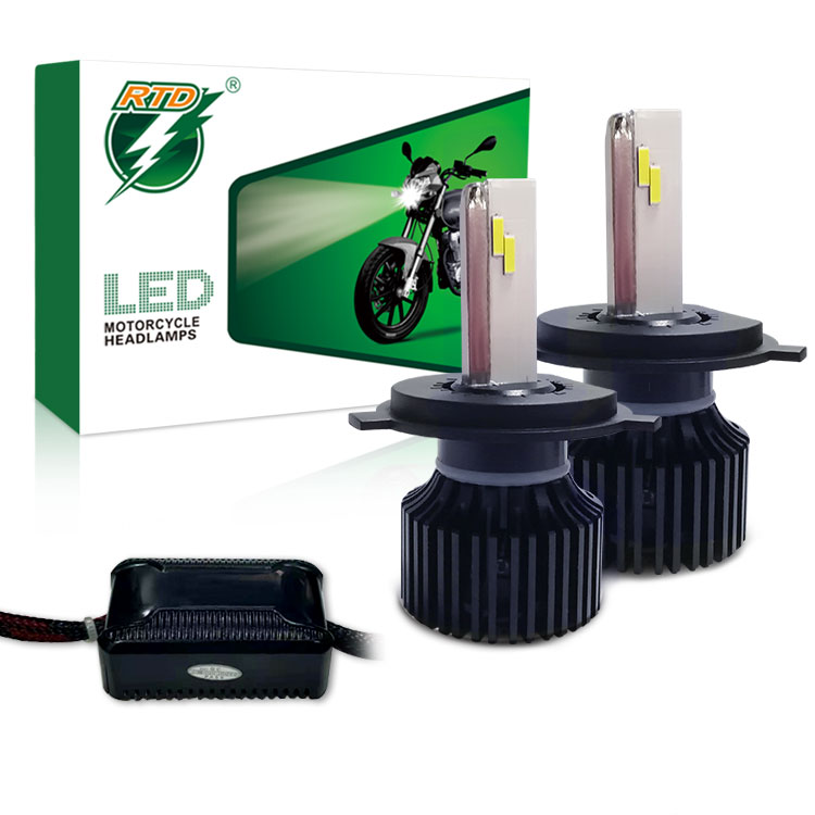 2021 new sytle &hot sale headliught with fan 50W 5000L H4/BA20D/S2/P15D-25-1 motorcycle led bulb