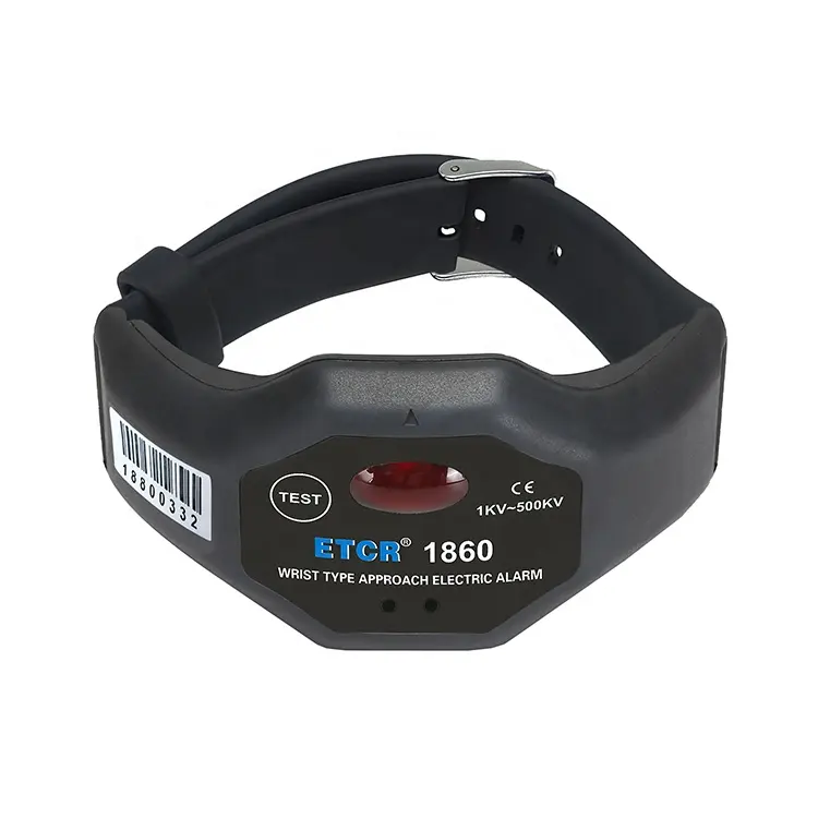 ETCR1860/1860B  Wrist Type High Voltage Alarm,Professional Test High-Voltage Electric Bracelet Tool, Test Voltage Alarm Watch