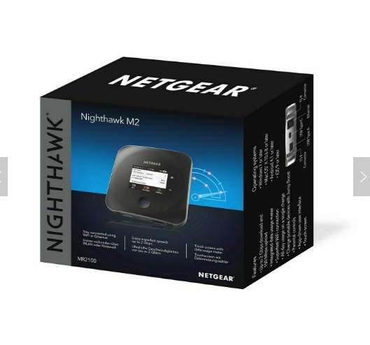 Новая и оригинальная разблокированная Мобильная точка доступа Wi-Fi 4G 5G Netgear Nighthawk M2 MR2100 cat20 4GX Gigabit 4G 2Gbps 5CA