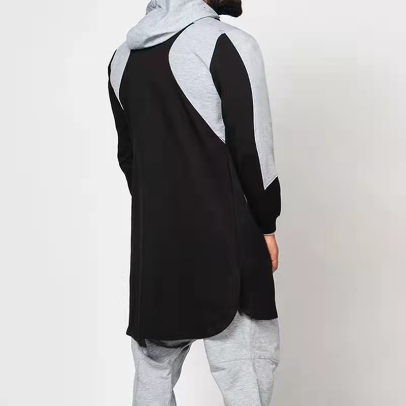 Новый дизайн худи Тауб мужские Abaya Исламская одежда плюс размеры зимнее платье для невесты с длинным рукавом мужская Тауб Толстовка