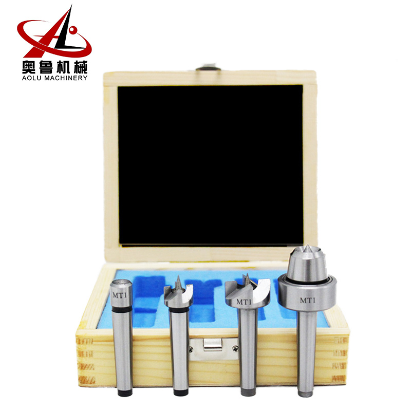 Factory direct sales 4PCS MT2 Wood Lathe Live Center Set with Wooden Box Tools