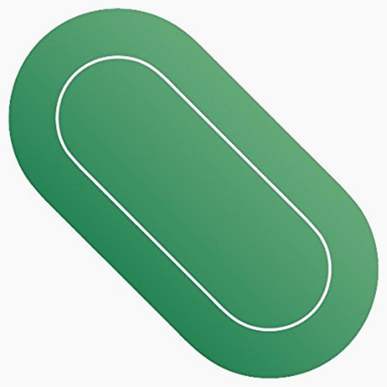 Техасский резиновый коврик для покера, пользовательский резиновый тканевый игровой коврик, коврик для покерного стола