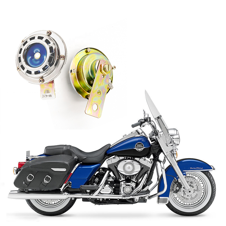 110db Electric Silver Custom Music Motorcycle Sound Break Horn