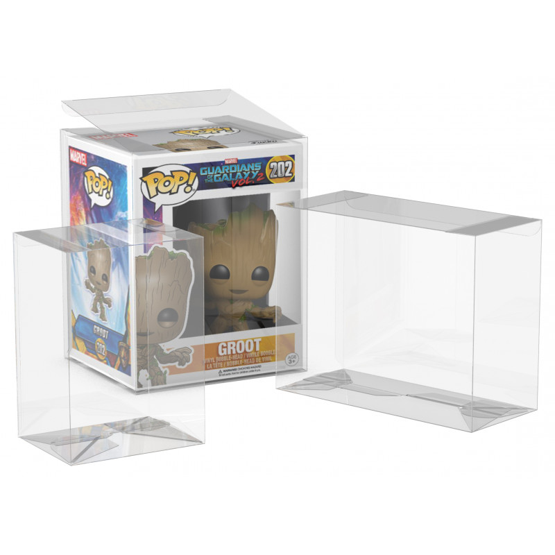 Оптовая продажа, прозрачный ПЭТ чехол funko pop box Funko, 4 дюйма