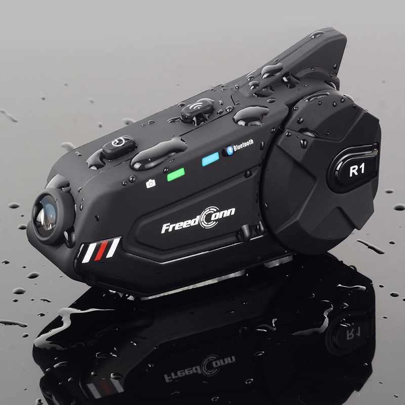 Камера 1080P HD видеорегистратор мотоциклетные шлемы камера Bluetooth групповая связь гарнитура для мотоцикла