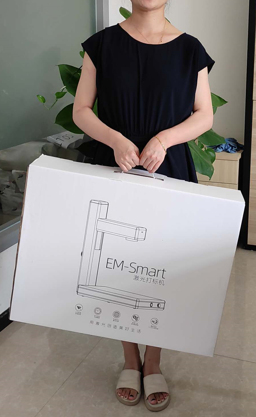EM-Smart 10KG Portable Laser Etching Machine for Small Business
