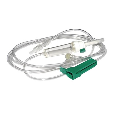 Approved Automatic Air Stop And Liquid Stop Iv Infusion tube For Single Use High Quality Air Stop Infusion Set