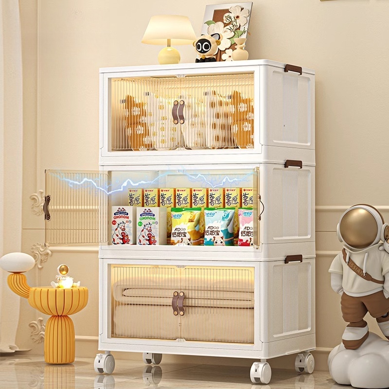 Children's Toy Storage Cabinets Teen Storage Systems & Organizers Felt Baby Nursery Diaper Closet PP Plastic Material