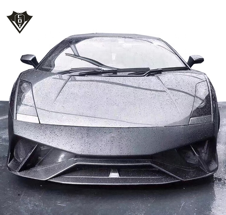 Передний бампер Gallardo, новый стиль, автомобильный бампер для lamborghini gallardo lp550/lp560/lp570