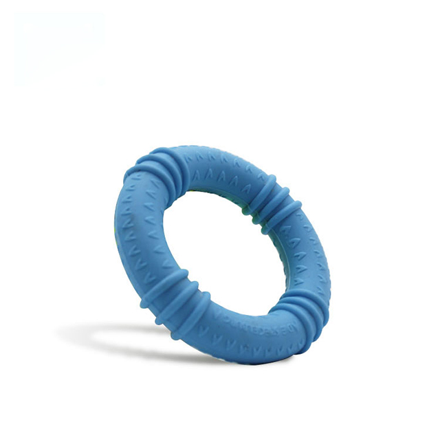 Pressure relieve fidget toy office silicone hand gripper ring exerciser