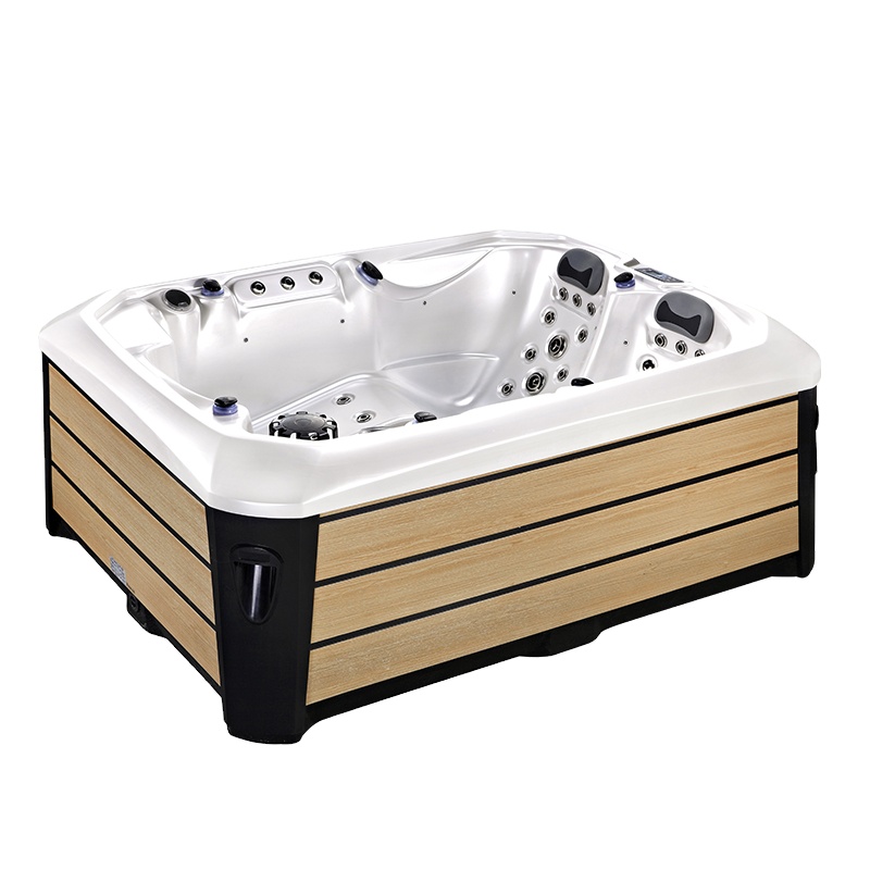 Sunrans отдельно стоящая Массажная уличная гидромассажная Ванна spa