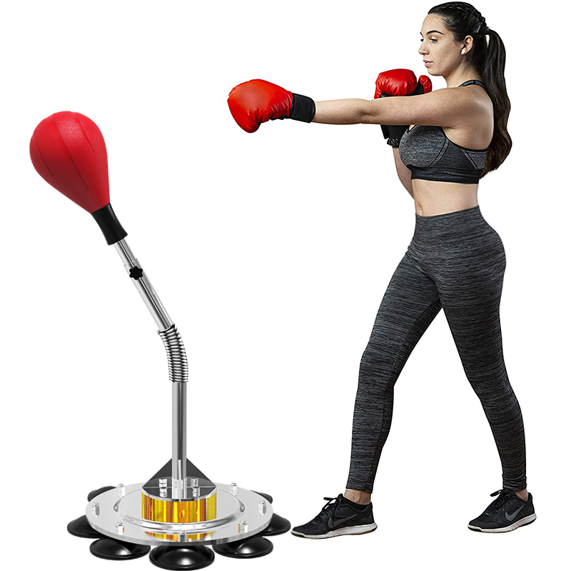 SD-B02 Hot selling indoor fitness equipment gym free standing boxing bag boxing Training sets with boxing Gloves