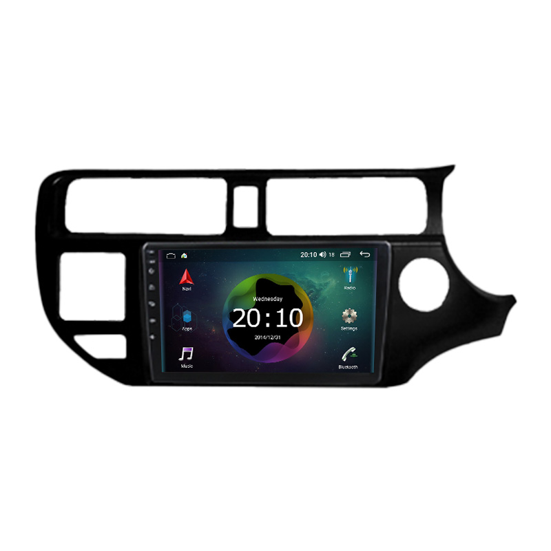 IOKONE TS7 7731 Quad Core 1G 16G 9 INCH Touch Screen Car Audio Radio Stereo Android System For KIA RIO right 2012-2014