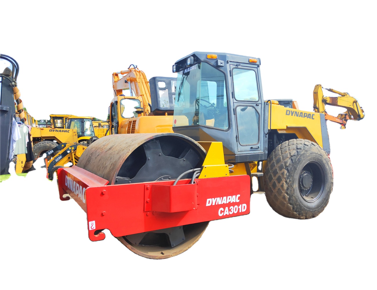 Second hand Dyna'pac CA301D road roller on promotion