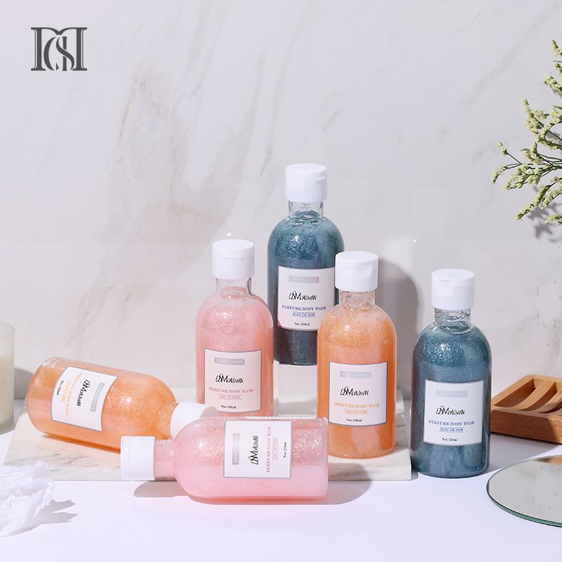 Amino Acid Niacinamide Gilding Perfume Shower Gel SPA Quicksand liquid lusso Soap Bodywash bath milk Body Cleanser