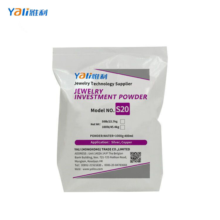 S20 high quality investment powder gypsum powder jewelry casting powder -- Casting Gold K-gold Silver Copper