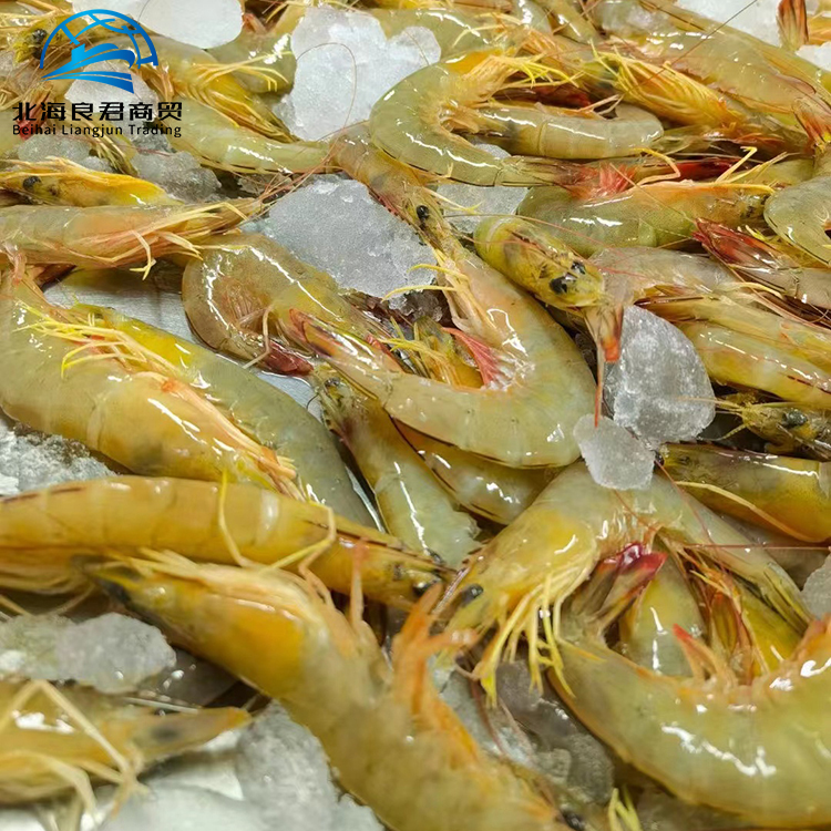 Еда для китайских морепродуктов: большая креветка, высококачественные искусственно выращенные замороженные креветки