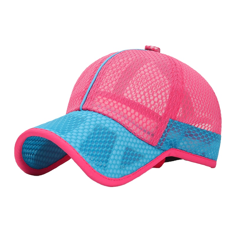 Summer Full Net Baseball Cap Pupils Fashion Outdoor Children Hats Sun Summer Sports Breathable Cap